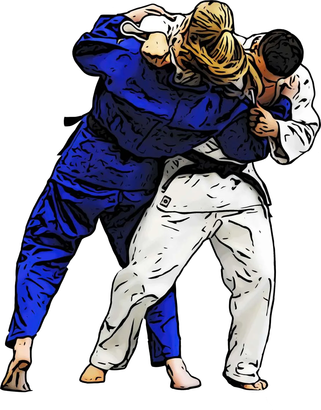 Illustration Nage-waza – Werfen